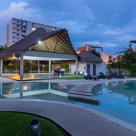Exclusive Building 6 People 3 Cable Televisions 2 Swimming Pools Balcony, Villa Cancun Bagian luar foto