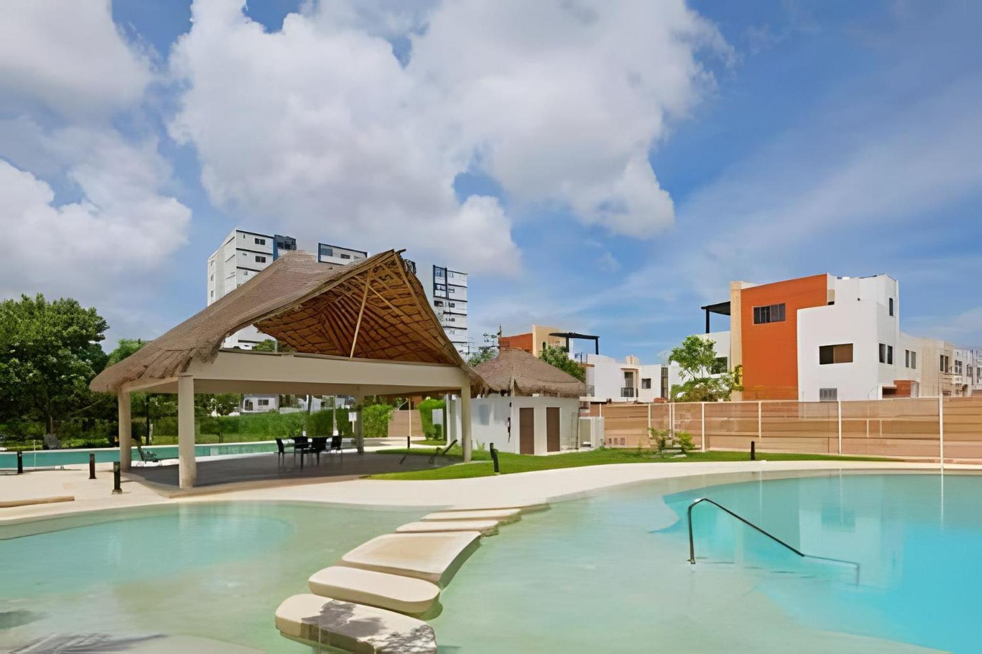 Exclusive Building 6 People 3 Cable Televisions 2 Swimming Pools Balcony, Villa Cancun Bagian luar foto