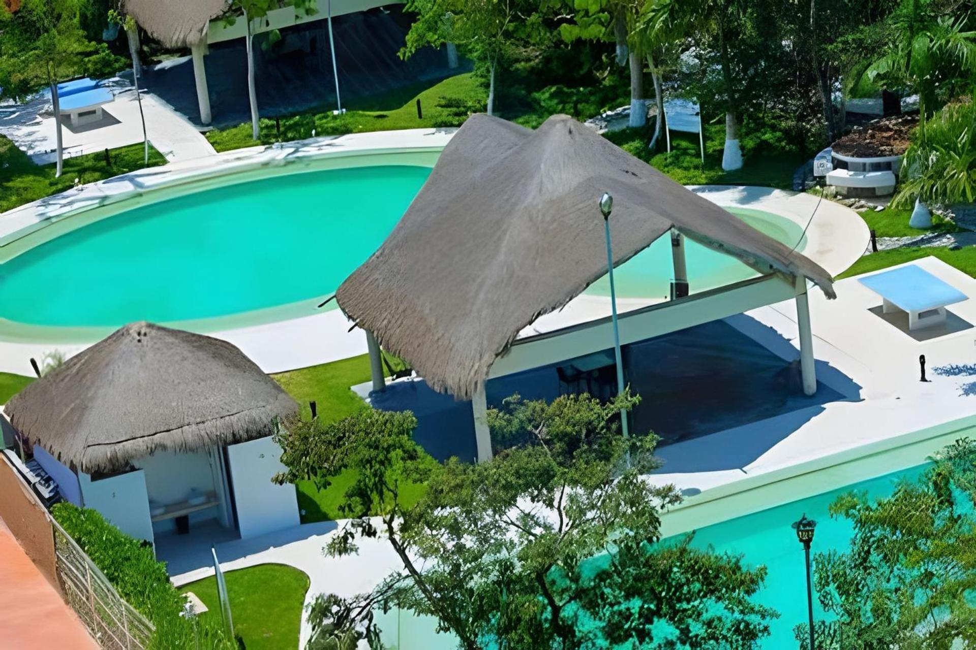 Exclusive Building 6 People 3 Cable Televisions 2 Swimming Pools Balcony, Villa Cancun Bagian luar foto
